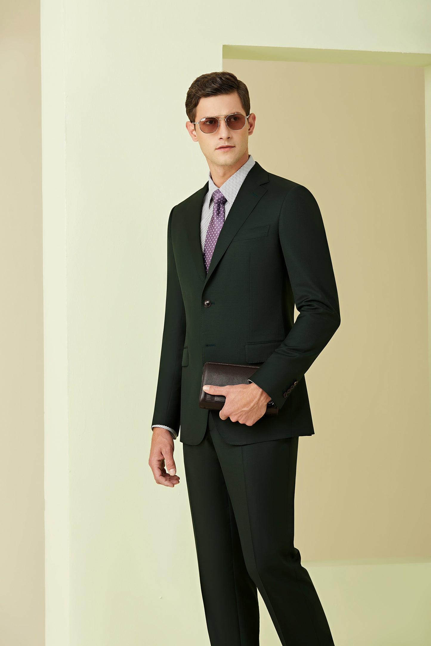 JW23 Forest Green Suit