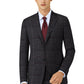 Sundown Grey Herringbone Plaid Tweed Suit