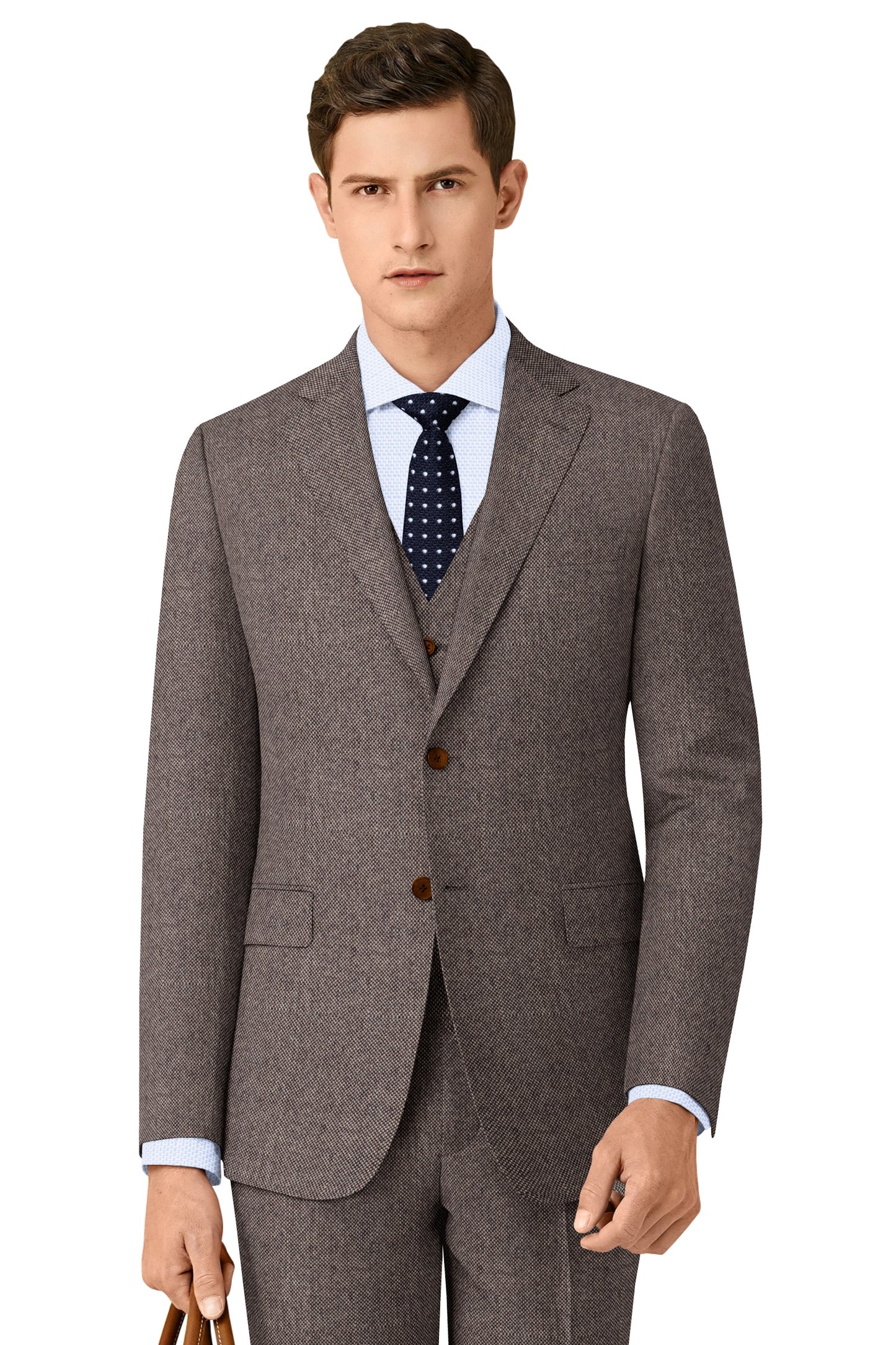 Custom 3 Piece Tweed Suit